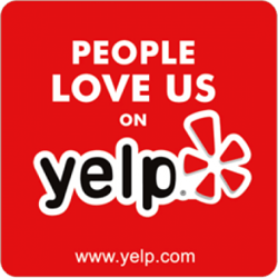 people love us on yelp logo